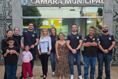 Servidora da PCPR recebe menção honrosa em Câmara de Vereadores de Rolândia