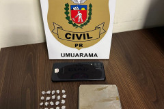 PCPR prende casal por tráfico de drogas em Maria Helena