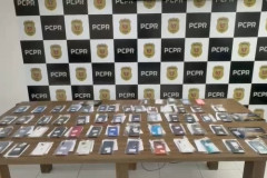 PCPR restitui 41 celulares que recuperados pelo projeto RecuperaCel em Paranaguá
