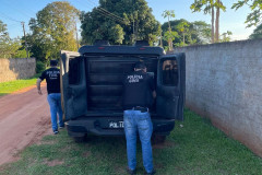 PCPR e PMPR prendem homem suspeito de distribuir drogas para traficantes de Cidade Gaúcha 