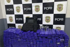 PCPR prende três pessoas em flagrante por tráfico de drogas e outros delitos em Terra Rica