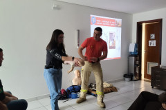 PCPR realiza curso de primeiros socorros com foco em engasgamento em Araucária