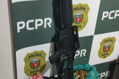 PCPR apreende três armas de fogo e investiga ameaças vindas de empresário em Cambé