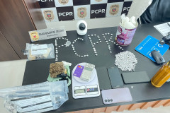 PCPR prende dois homens em flagrante por tráfico de drogas em Reserva