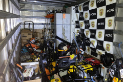 PCPR recupera equipamentos de alto valor furtados em menos de 24 horas em Quatro Barras 