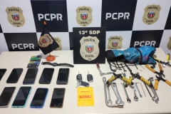 PCPR e GCM prendem sete pessoas em flagrante em Ponta Grossa