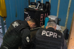 PCPR prende 56 pessoas durante megaoperação contra organização criminosa no Paraná 
