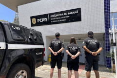 PCPR prende casal em flagrante por furto qualificado em Matinhos