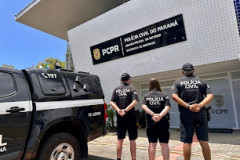 PCPR prende casal em flagrante por furto qualificado em Matinhos