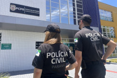 PCPR prende homem em flagrante por crimes contra a mulher em Paranaguá 