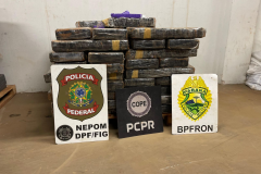 PCPR, PMPR e PF prendem três pessoas e apreendem quase 4 toneladas de maconha em Santa Helena 