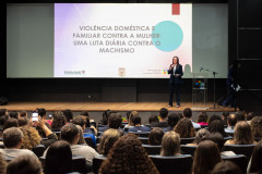 PCPR realiza palestra sobre conscientização e prevenção da violência doméstica em Foz do Iguaçu