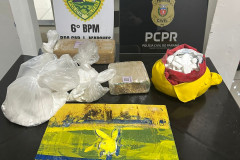 PCPR prende três pessoas e apreende drogas durante operação em Foz do Iguaçu