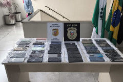 PCPR restitui mais de 50 celulares recuperados a vítimas em Ponta Grossa