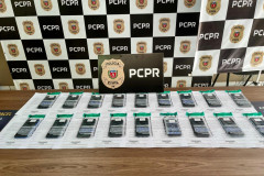 PCPR recupera e restitui 18 celulares aos donos em Francisco Beltrão
