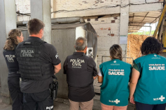 PCPR realiza incineração de drogas apreendidas em Matinhos e Guaratuba