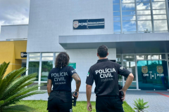 PCPR e Guarda Municipal prendem homem em flagrante por atropelar cão e fugir em Paranaguá