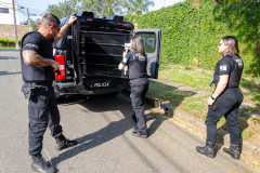 PCPR prende suspeito por furto à loja de motocicletas em Ibiporã