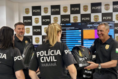 PCPR homenageia 29 policiais que tiveram destaque na primeira fase do Verão Maior Paraná  