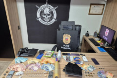 PCPR prende três pessoas e recupera produtos furtados em Paiçandu