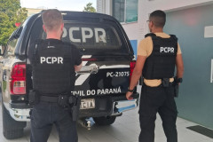 PCPR prende suspeito por roubo violento em São Mateus do Sul