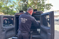 PCPR prende foragido por homicídio ocorrido em 2013 em Fazenda Rio Grande