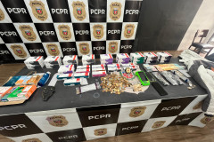 PCPR prende dois homens por roubo ocorrido em farmácia de Curitiba