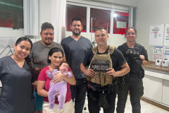 PCPR salva criança engasgada durante deslocamento após apreensão em São Miguel do Iguaçu