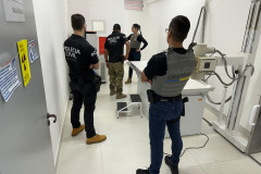PCPR indicia quatro pessoas por desvio de máquina de raio-x em Matinhos