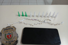 PCPR prende homem por tráfico de drogas em Colombo