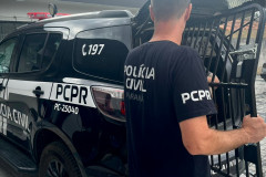 PCPR prende homem suspeito de roubo ocorrido na zona rural de Cerro Azul 