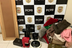 PCPR prende duas mulheres em flagrante por violação de domicílio e recupera objetos em Jaguariaíva 