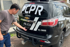 PCPR e PMPR prendem homem por morte de pitbull em Cornélio Procópio