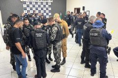 Forças de Segurança prendem quatro pessoas durante ação contra quadrilha de furtos em Foz do Iguaçu 