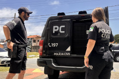 PCPR prende homem investigado por crimes no âmbito de violência doméstica