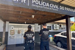 PCPR prende homem por roubo e importunação sexual contra adolescente em Pontal do Paraná