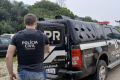 PCPR prende investigado por extorsão qualificada ocorrida em Fazenda Rio Grande