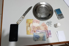 PCPR prende jovem por roubo majorado e tráfico de drogas em Jaguariaíva