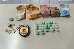 PCPR prende três pessoas por tráfico de drogas ao longo da semana em Colombo
