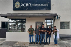 PCPR prende homem em flagrante por maus-tratos a animais em Rio Branco do Sul 