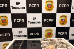 PCPR prende quatro pessoas por tráfico de drogas e associação para o tráfico de drogas em Tomazina
