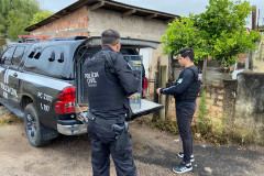 PCPR prende homem por ameaça contra  a ex-companheira em Castro 