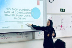 PCPR promove ação educativa e preventiva em escola de Foz do Iguaçu 