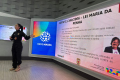 PCPR  promove ação educativa sobre violência doméstica para colaboradores da Rede Massa