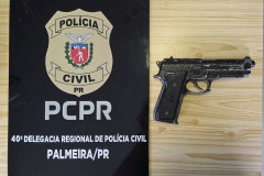 PCPR prende homem por descumprimento de medida protetiva e ameaça em Palmeira 