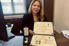 Delegada da PCPR recebe homenagem da Diretoria de Finanças da PMPR