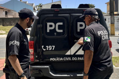PCPR cumpre mandado de prisão Matinhos