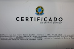 Servidor da PCPR ultrapassa 160 cursos de capacitação ao longo da carreira