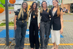 ​PCPR reforça combate à violência contra a mulher em evento alusivo ao Março Lilás em Carambeí