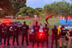 PCPR e PMPR prendem cinco pessoas por tentativa de homicídio ocorrido no Distrito do Guarani